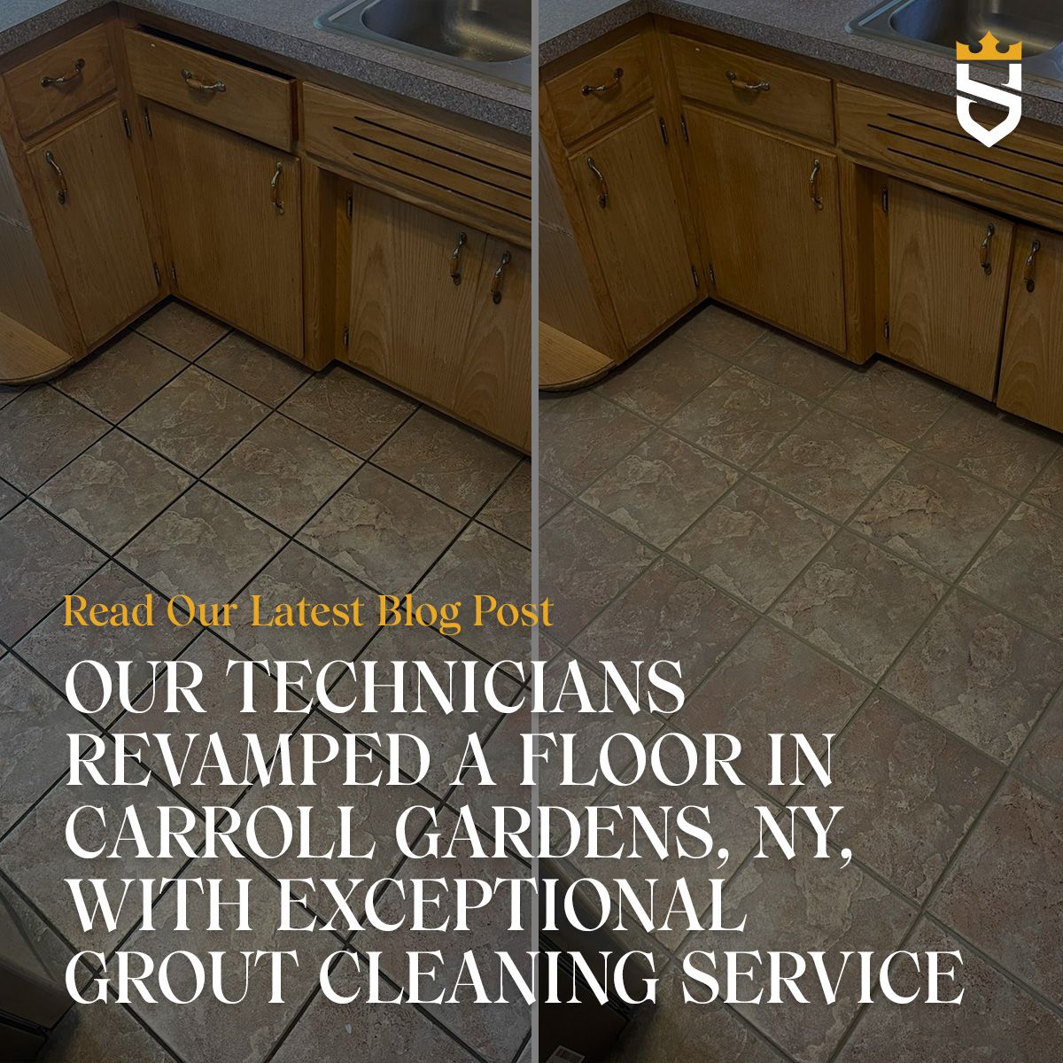Our Technicians Revamped a Floor in Carroll Gardens, NY, With Exceptional Grout Cleaning Service